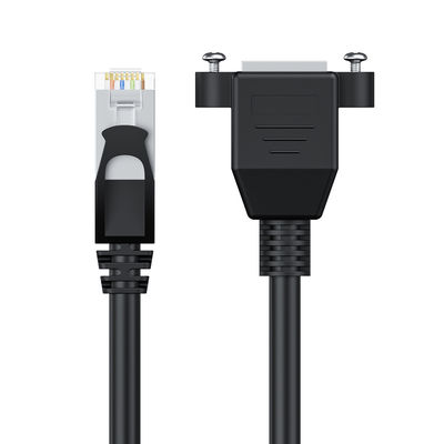 Dayanıklı Cat6 Uzatma Kablosu, Erkek - Dişi Konnektör RJ45 Ağ Yama Kablosu