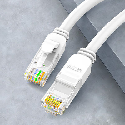 OEM 24AWG Cat6 Lan Kablo Yama Kablosu BC7 0.2 RJ45 Konnektörlü UTP PVC Kılıf