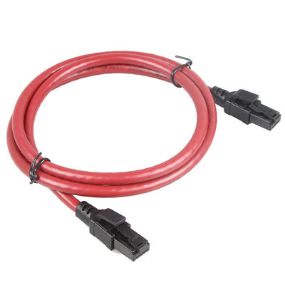 Cat6 Ağ Dış Mekan Ethernet Kablosu Çift Kılıflı 24 AWG 24 Ft