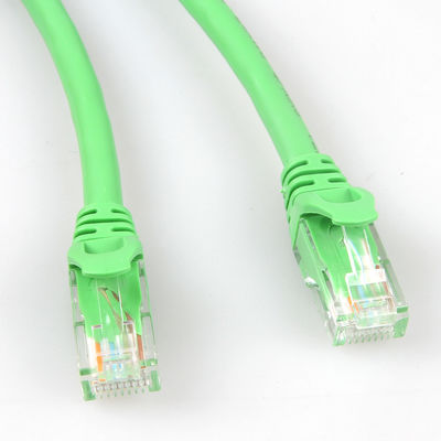 Pratik Yeşil Ağ Kablosu Cat6a Uzunluk 10m 30m 50m UTP Kalkanı