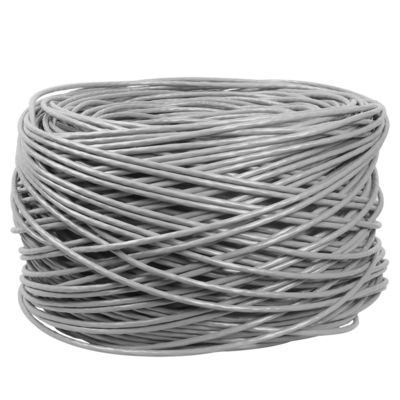 UTP Cat6 24 AWG Cat 5e Yama Kablosu BC 0.51 IPVC Kılıf 4 Çift 305m