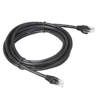 Kararlı 24AWG Cat 6 UTP Yama Kablosu, RJ45 Konnektör Yama Cat 6 Kablosu