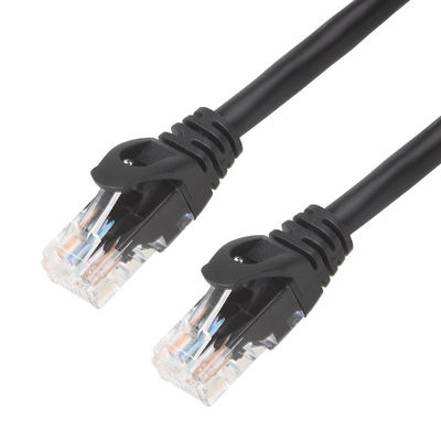 Kararlı 24AWG Cat 6 UTP Yama Kablosu, RJ45 Konnektör Yama Cat 6 Kablosu