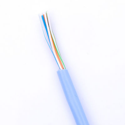 Bakır 24AWG Yama Kablosu Cat 5e, BC7/0.2 PVC Kılıf UTP Cat5e Yama Kablosu