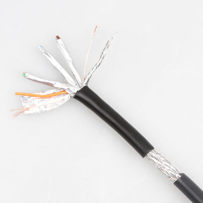 OEM Gigabit Ethernet Cat8 Yama Kablosu S/FTP 40Gbps 2000MHZ Pratik