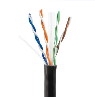 23AWG Pratik Cat6 Lan Kablosu BC 0.57 UTP PVC Kılıf 4 Çift 305m