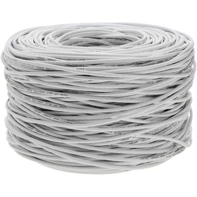 ODM Cat6a 24AWG CCA Ethernet Kablosu, PVC Kılıf 305m 1000ft 10Gbps
