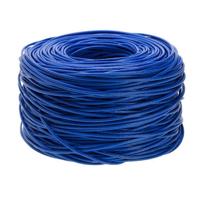 ODM Cat6a 24AWG CCA Ethernet Kablosu, PVC Kılıf 305m 1000ft 10Gbps