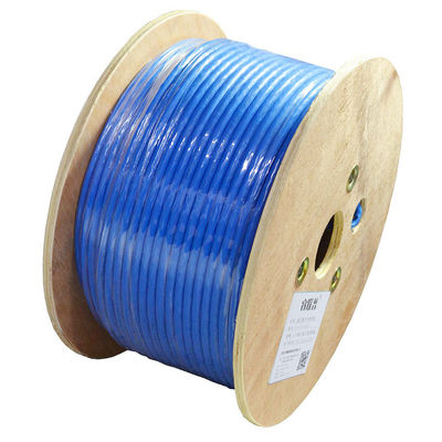 OEM Ağ Cat7 Lan Kablosu Yüksek Hızlı 20Gbps 24AWG BC S/FTP PVC Kılıf 4 Çift