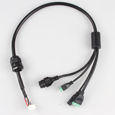 Pratik Endüstriyel 3.81 RJ45 Kamera Kablosu, Hava Koşullarına Dayanıklı Lan Kablosu Kamera