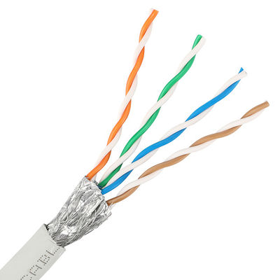 26AWG FTP LSZH Cat5e Lan Kablosu BC İletken 1000 Feet Çok Renkli
