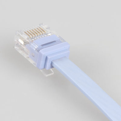 Bilgisayar İçin Hava Koşullarına Dayanıklı UV Dirençli Düz Cat6 Ethernet Kablosu