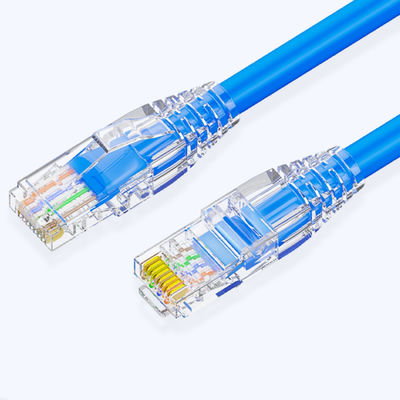 100W PoE+ RJ45 Kablo Ethernet Cat6, Mavi Cat6 Gigabit Ethernet Kablosu