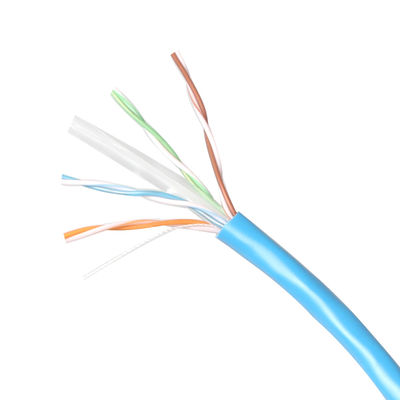 UTP 500Mhz Cat 6a Ağ Kablosu PE İzolasyon TIA568 C.2 Bakır CCA İletken