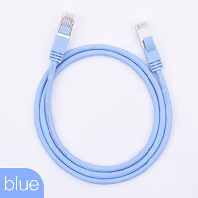 İç Mekan Ethernet Cat5e Yama Kablosu 100m FTP STP RJ45 Konnektörlü PVC Kılıf