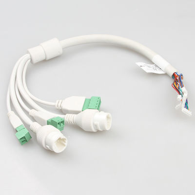 Siyah Ethernet Kamera Lan Kablosu RJ45+3.81 Çok Amaçlı Sabit