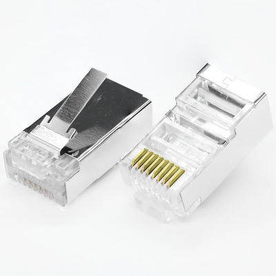 RJ45 Cat5e 8P8C Elektrik Teli Konnektörleri UTP FTP Ağ Bağlantı Noktası