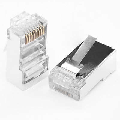 RJ45 Cat5e 8P8C Elektrik Teli Konnektörleri UTP FTP Ağ Bağlantı Noktası