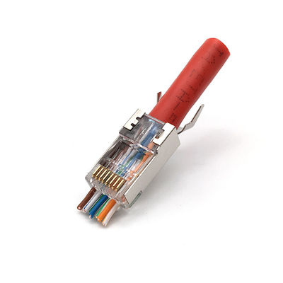 UTP Ethernet Elektrik Teli Konnektörleri RJ45 Fişe Uygun CAT5 CAT6
