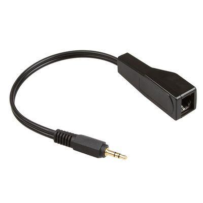 RCA Ses Sinyali 3.5 MM Stereo Kablo Kırmızı Beyaz Renk Fit Cat5 Cat6 Cat7 Cat8