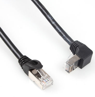 Pratik Cat 6 STP Kablo Düz Aşağı Açılı 90 Derece