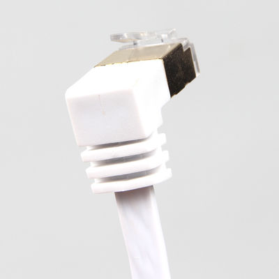 Kararlı Beyaz Düz Cat6 Ethernet Kablosu, Pratik Gigabit Ethernet Kablosu