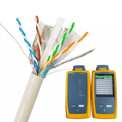 Kapalı CCA Cat 6 FTP Ethernet Lan Kabloları 4 Çift 305m Uzun Yüksek Hızlı