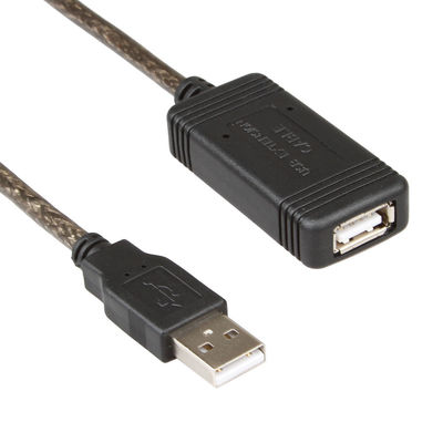 Dayanıklı PVC USB Aktif Tekrarlayıcı Kablo, 30M USB Tekrarlayıcı Uzatma Kablosu