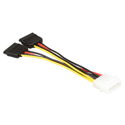 OEM SATA Güç Kablo Demeti Kablosu SATA 1 - 2 4 Pimli Molex Konektörü - 2