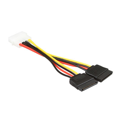 OEM SATA Güç Kablo Demeti Kablosu SATA 1 - 2 4 Pimli Molex Konektörü - 2