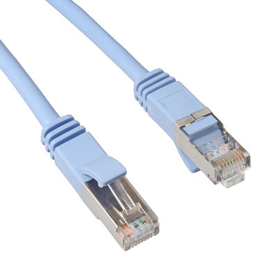 Korumalı FTP Cat5e Yama Kablosu Cat6 Uzunluk 0.2m 1m 2m Pratik