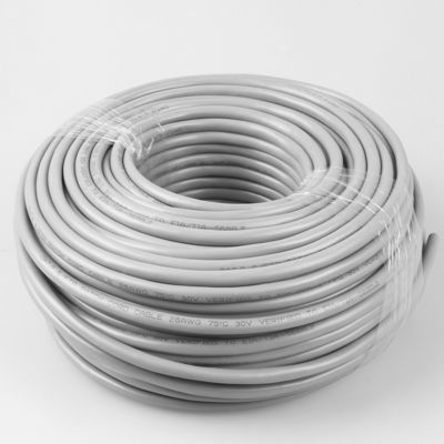 Ekranlı Bükümlü Çift Ağ Cat 7 Kablo 100metre 305m Gri Renk
