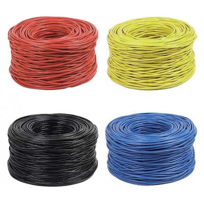 23AWG Pratik Cat6 Lan Kablosu BC 0.57 UTP PVC Kılıf 4 Çift 305m