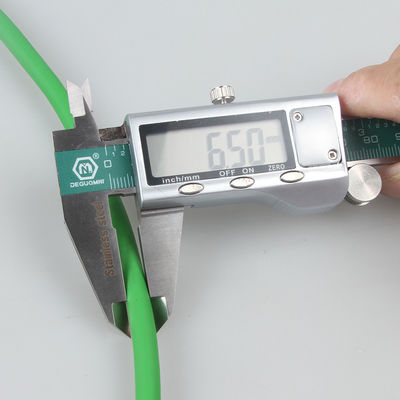 Endüstriyel Uygulamalar İçin Yüksek Esneklik Cat 5e SFTP AWG26 PVC Yeşil RJ45 Ethernet Kablosu