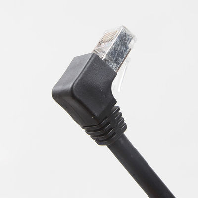Fabrika Doğrudan CAT 6 Ethernet Kablosu Konnektör Aksesuarları Sağ Açılı Fiş